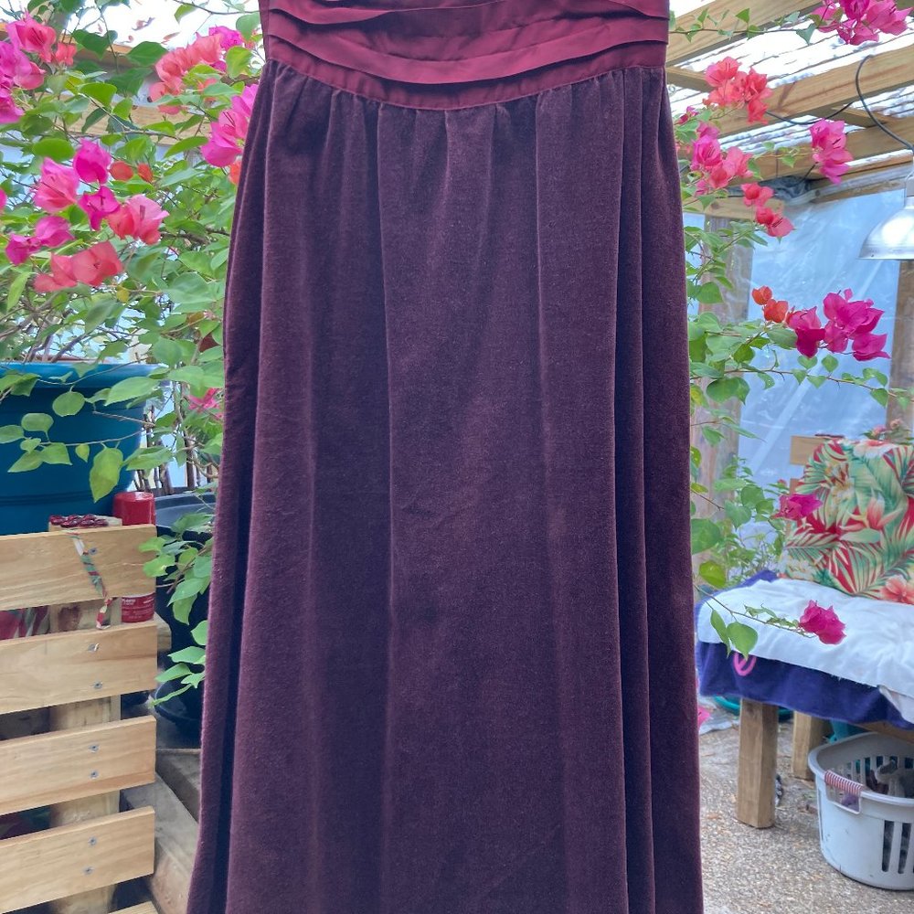 Vintage Jessica's Gunnies, Burgundy Skirt, Size 7